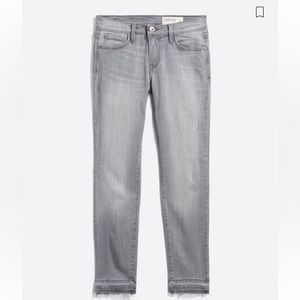 Pistola- Distressed Released Hem Skinny Jean, size 32